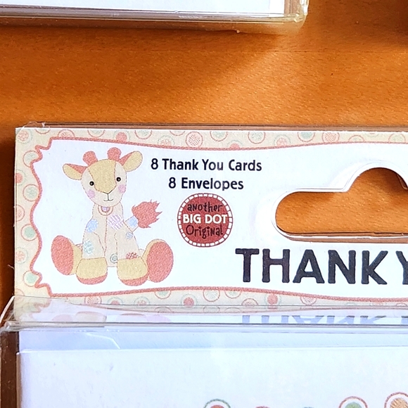 "Thank You" Stationary - Giraffe Theme - Picture 4 of 4